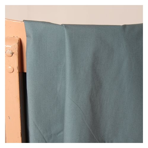 tissu en popeline de coton - bleu céladon