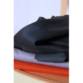 tissu gabardine souple - gris clair