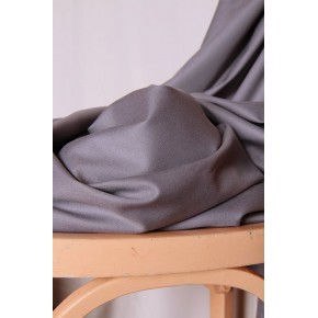 twill de bambou et polyester gris
