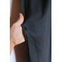 twill de bambou et polyester vert bouteille
