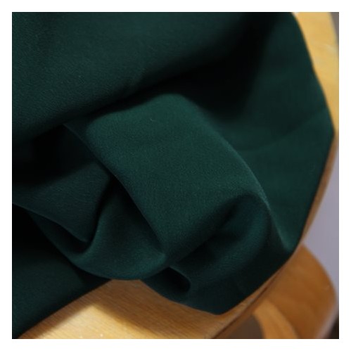 Crêpe luxury vert foncé - polyester