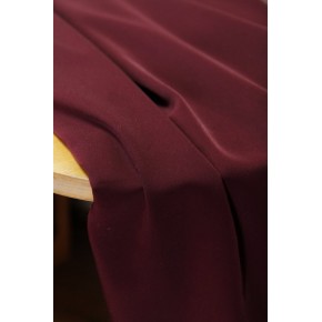 crêpe polyester haute gamme - bordeaux