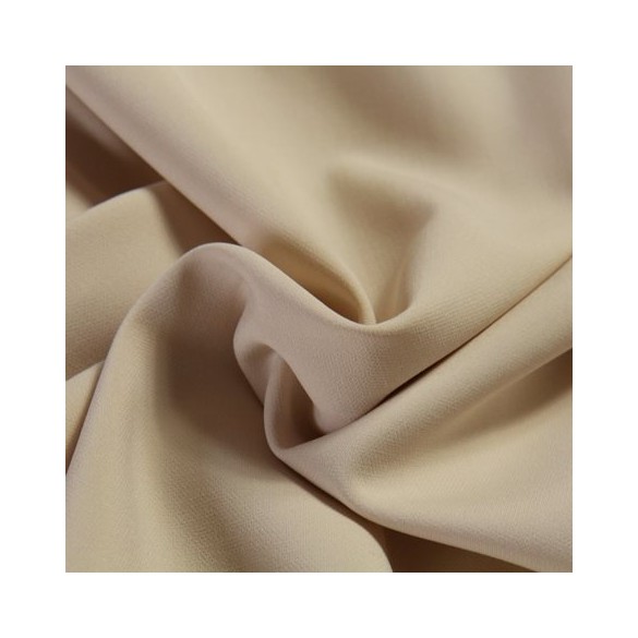 tissu épais chic de très belle qualité - beige