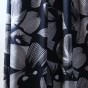maille milano fleurs marine et blanc