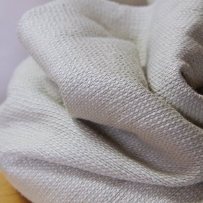 tissu coton uni - beige ficelle