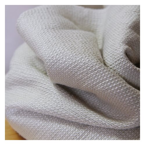 tissu coton uni - beige ficelle