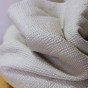 tissu coton uni - beige ficelle