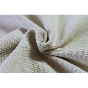 collection upcycling - tissu coton beige ficelle