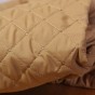 tissu matelassé BEIGE et noir