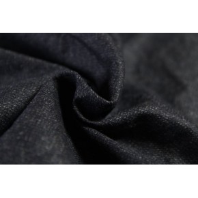 tissu pour veste tailleur - marine et gris chiné