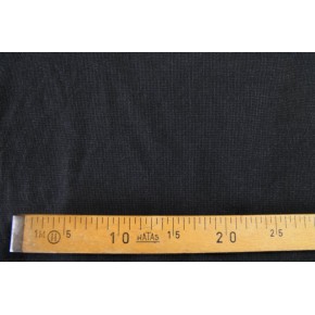 tissu couture - tissu upcyclé gris foncé pied de puce