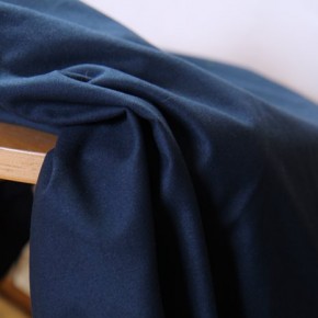 tissu tailleur bleu profond - tissu upcyclé