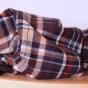 flanelle coton - un chat sur un fil