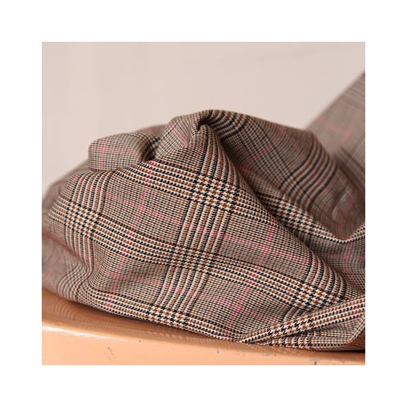 tissu carreaux - POUR PANTALON OU CHEMISE