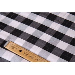 tissu viscose à carreaux - blouse fluide