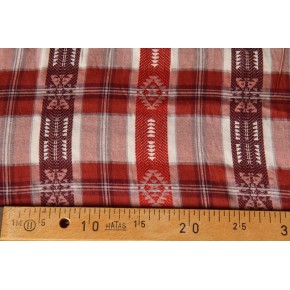 tissu viscose à carreaux - blouse fluide