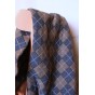 JACQUARD KAKI BEIGE ET GRIS - carreaux
