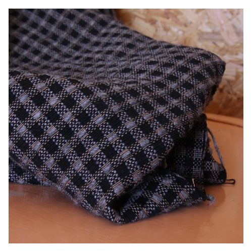 tissu upcyclé - tissu français à carreaux