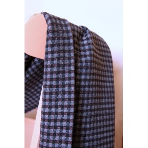 superbe jacquard français CARREAUX - collection upcyclinG