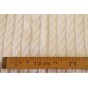 tissu maille tricot écru - pour coudre un pull