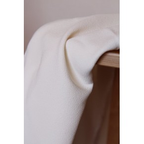 Crêpe de viscose Ecru - crêpe haut de gamme