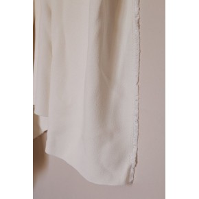 tissu pour tenue de cérémonie - crêpe écru