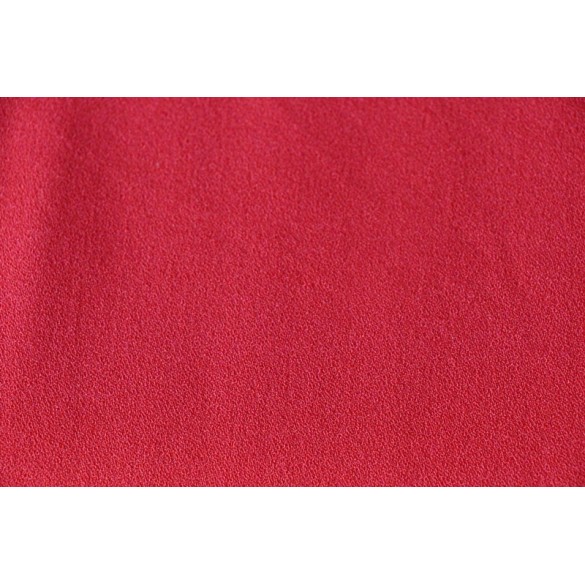 Crêpe de viscose Rouge