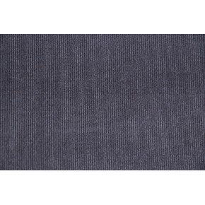 Velours milleraies gris anthracite