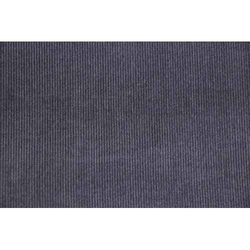 Velours milleraies gris anthracite Velours milleraies gris anthracite