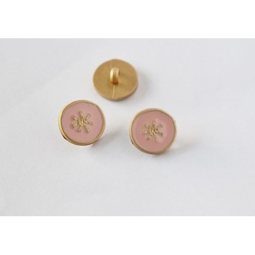 Bouton étoile rose Bouton étoile rose