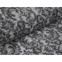 Jacquard baroque noir et gris