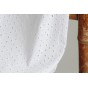 Broderie anglaise Ambroisine blanc