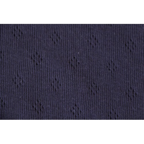 Maille ajourée marine Maille ajourée marine