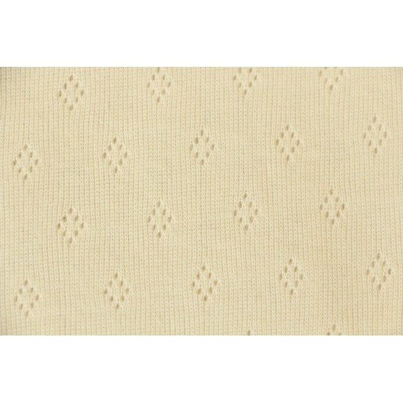 Maille ajourée écrue