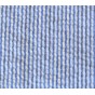 Seersucker blanc et bleu