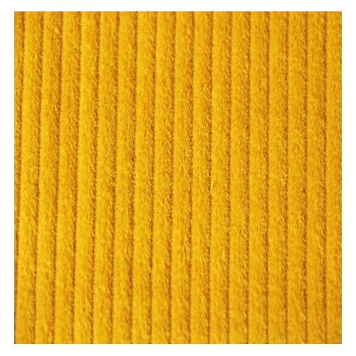 Velours grosses côtes jaune Velours grosses côtes jaune
