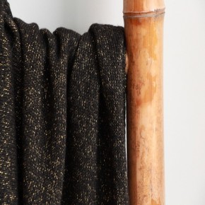 Maille lurex noire