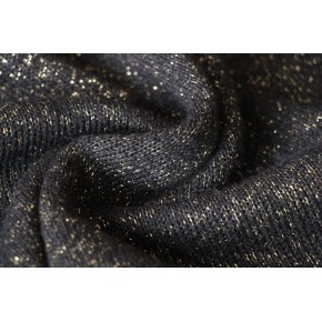 Maille lurex noire
