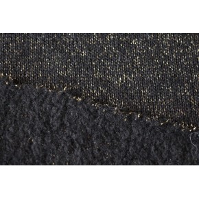 Maille lurex noire
