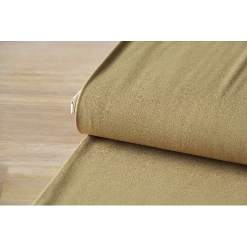 Crêpe de viscose moutarde Crêpe de viscose moutarde