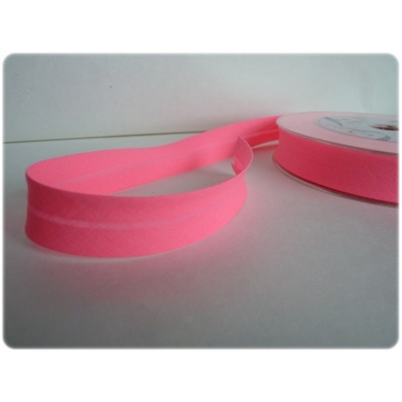 Biais rose fluo