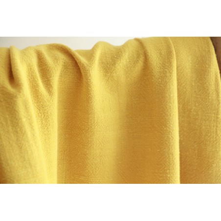 Tissu Velours Doux De Viscose Jaune Moutarde Uni Lin Et Viscose Jaune Tissu Velours Doux De Viscose Jaune Moutarde Uni Lin Et Viscose Jaune