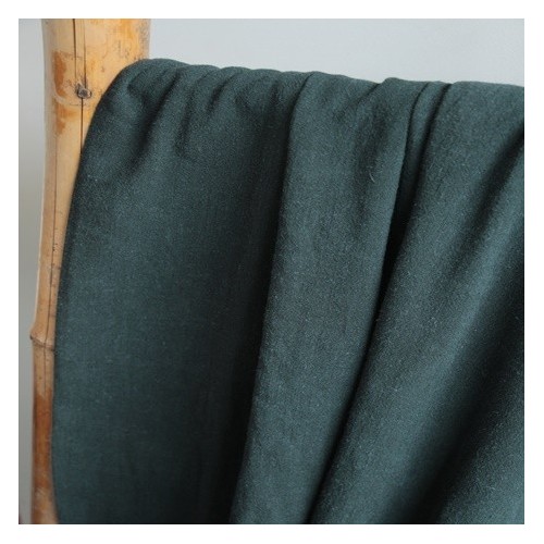 lin et viscose vert sapin lin et viscose vert sapin