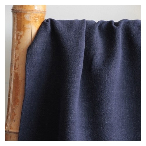 lin et viscose bleu marine lin et viscose bleu marine