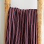 viscose stripes navy red