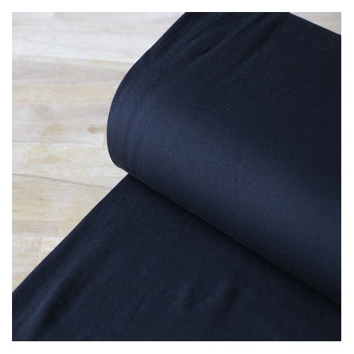 jersey coton bio noir
