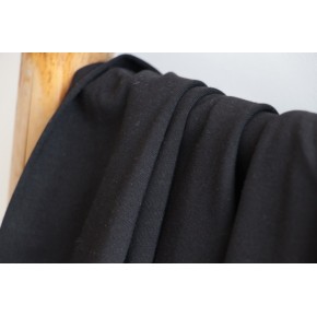 jersey tissu bio noir