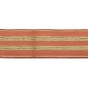 Elastique rouille lurex or - 30 mm