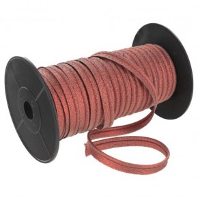 Passepoil lurex rouge