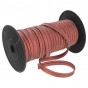 Passepoil lurex rouge